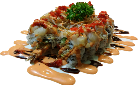 Golden Scallop Roll 
