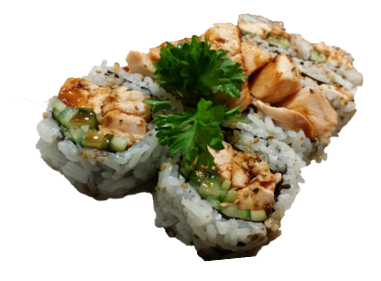 Grilled Salmon Roll 