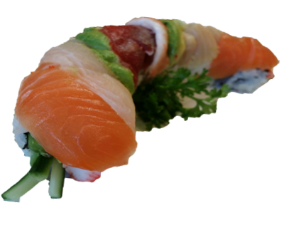 Rainbow Dragon Roll 